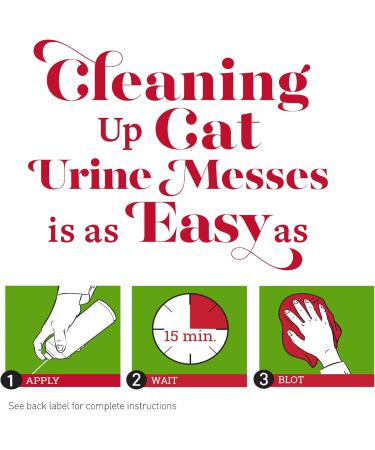 Nature's Miracle Stain & Odor Remover Just for Cats Pet Stain Eliminator Original White 17.5oz (Foam) 17.5oz (Foam) Nature's Miracle JFC Stain & Odor Remover - 17.5oz Foam Aerosol - Buy Online on GoSupps.com