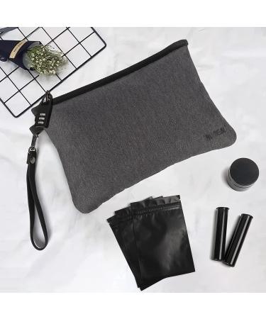 Smell Proof Bag Kit - Black | Odor Proof Pouch, Stash Storage Container, Box | Upgrade to Smellproof Case for Ultimate Smell Protection - Buy Online on GoSupps.com