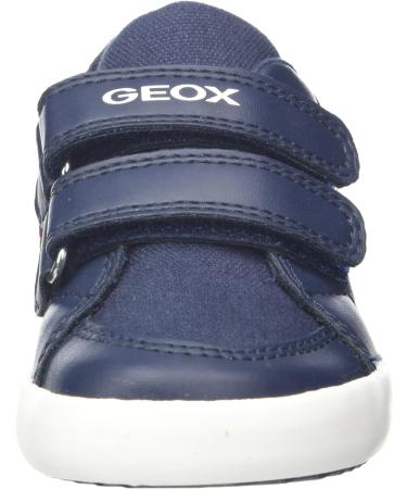 Geox Boy's B Gisli B Sneakers - Navy Dk Red - Size 6 UK Child - Buy Online on GoSupps.com