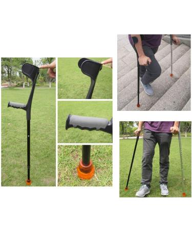 Latest Generation Forearm Crutches Adjustable Telescopic Crutches for Adults Crutches for Walking Adjustable Height Walking Lightweight Youth - Child (Grey 1 pcs) (Grey 2 pcs) Bathing in Sunlight - Buy Online on GoSupps.com