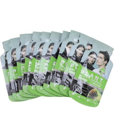  LUCKDANO Hair Dye Bubble Nourish Frizz Control Shampoo Black for Grey Hair Coverage 30 ml 10 PCS - Buy Online on GoSupps.com