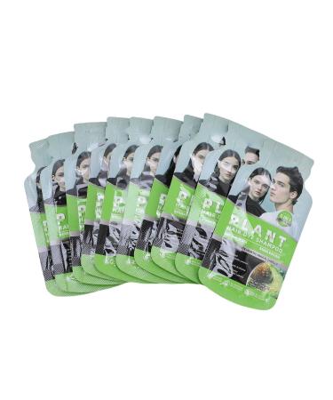 TARSHYRY 10 PCS Bubble Hair Dye Frizz Control Nourishing Black Hair Dye Shampoo for Gray Hair Coverage 30 Ml for Gray Hair Color Bubble Dye Color Conditioner Shampo