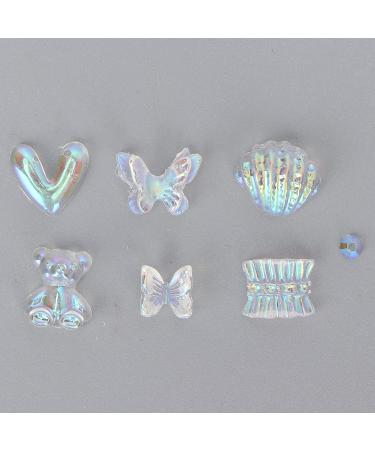 Glitter nail decoration cute and charming and bright decoration on nails decorated with various styles for the home - Buy Online on GoSupps.com