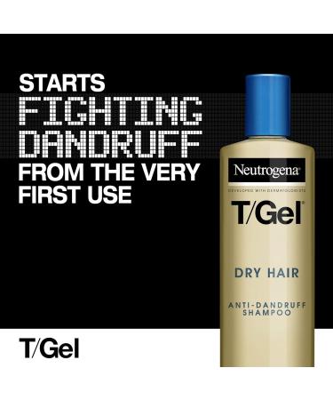 Neutrogena T/Gel Anti-Dandruff Shampoo Dry Hair Mix Jasmine 250 ml - Pack of 1 - Buy Online on GoSupps.com