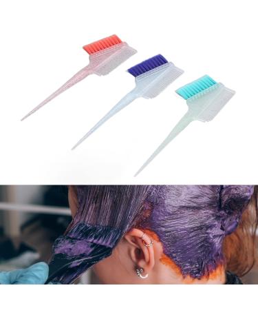 3-Piece Colored Brush Set for Hair Dye | Double-Sided Hair Coloring Brushes for Salon Use - Buy Online on GoSupps.com