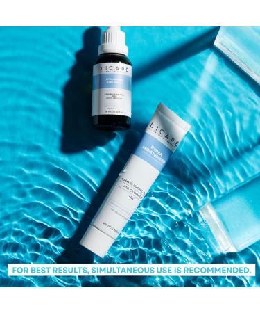 LICAPE Moisturising Cream Face | 40 ml | Intensive Moisture & Barrier Protection with Hyaluronic Acid & Ceramides | Soothes and Strengthens the Skin | Women's Face Cream for Dry & Sensitive Skin - Buy Online on GoSupps.com