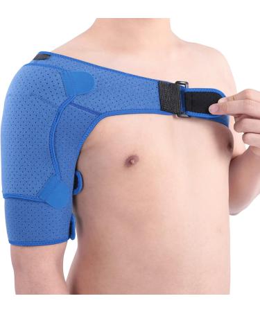 Estink Adjustable Shoulder Support Brace for Men & Women | Neoprene Compression Sleeve | Breathable Shoulder Protector for Right & Left Shoulder - Buy Online on GoSupps.com