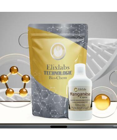 Manganese et cuivre collo dal 500 ml Elixlabs Technologie Bio-Chem