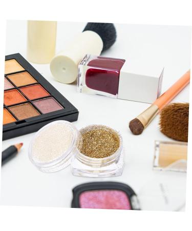 TOVINANNA 2pcs Loose Pigment Eyeshadow Eye Shadow Glitter Eyeshadow Make up Highlighter 1 count (Pack of 1) Golden - Buy Online on GoSupps.com