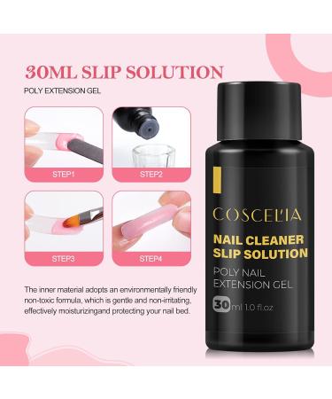COSCELIA GENNAGEL SET - Complete 8 Colors Gel Nails with 36W UV/LED Lamp | Poly Nail Gel & Cutter | 12PC Starter Set for Stunning Nail Art - Buy Online on GoSupps.com
