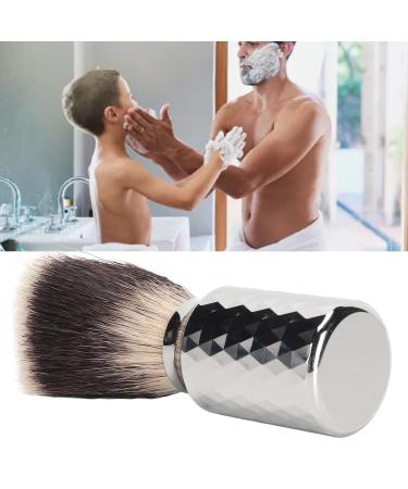 Professional Synthetic Shaving Brush | Durable Nylon Foam & Alloy Handle | Ideal for Salon & Home Use - Buy Online on GoSupps.com