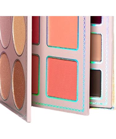 Palette Maquillage Livre Voyage Palette de Maquillage Visage de Contour Visage Pour tudiants Voyageurs D butants Quotidien F tes Mariage Et - Buy Online on GoSupps.com