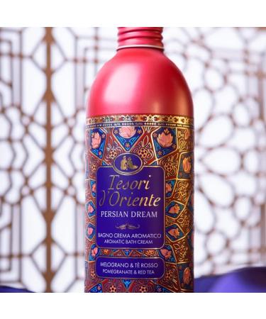 Tesori d'Oriente Bagno Crema Persian Dream Lot de 12 bains moussants la grenade et au th rouge nettoient la peau et apportent nutriments et hydratation 500 ml + porte-cl s Beni Culinari gratuit - Buy Online on GoSupps.com