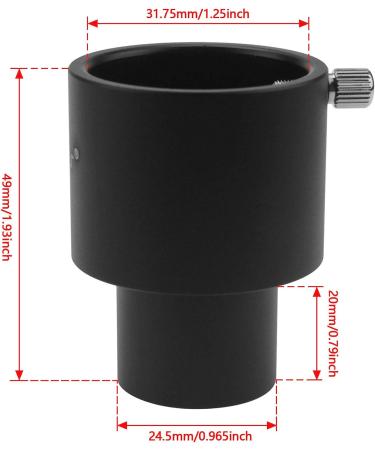 Alstar 0.965 to 1.25 Adapter - Upgrade Your Telescope for Enhanced Compatibility - Buy Online on GoSupps.com