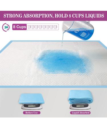 IMMCUTE X-Large Dog Pee Pads 28 x 30 / 30 x 36 - 50 Count | Super Absorbent & Leak-Proof Puppy Training Pads for Dogs, Cats, Rabbits | Disposable Pet Potty Pads - Buy Online on GoSupps.com