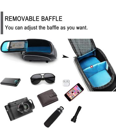 7L Waterproof Bike Rack Bag for Commuter and Electric Biking | Rear Rack Pack Pannier Storage for Mountain and Road Bikes - Buy Online on GoSupps.com