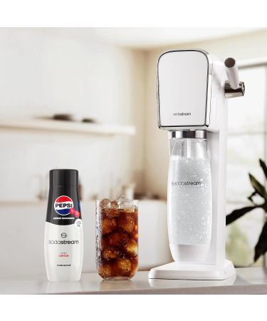 SodaStream Cherry Zero Pepsi Concentrate for Sparkling Water and Soda Machine | Prepare up to 9 Liters of Pepsi in Seconds Original Taste 440ml - Buy Online on GoSupps.com