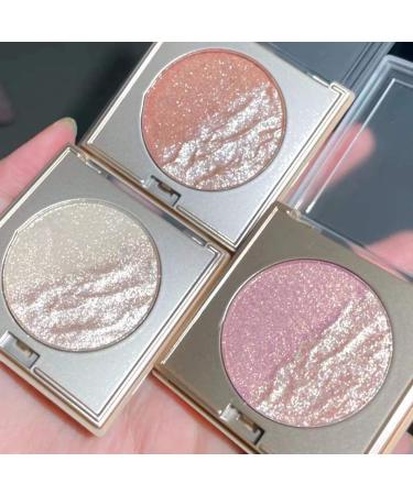 New Double Pieced Small Crying Pack Water Light Highlighter Powder Eyeshadow Use Glitter Nudes (A One Size) 1 count (Pack of 1) A - Buy Online on GoSupps.com