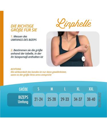 Linphelle PICC Line Cover - Waterproof Neoprene Protection for Shower & Glucose Measurements | Size M - Perfect for PICC & Catheter Care - Buy Online on GoSupps.com
