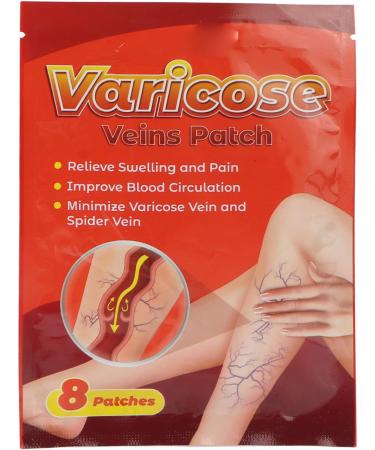Varicose Vein Treatment Patch - Portable Herbal Extract, 40 Sheets - Improve Blood Circulation, Spider Veins Removal - Buy Online on GoSupps.com