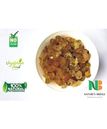 Nature's Bridge Dried Gum (400 Gm) / Gond/Gond Jalebi/Gond Katira/Special Gond for Laddu/Sev Gond_Packing May Vary - Buy Online on GoSupps.com
