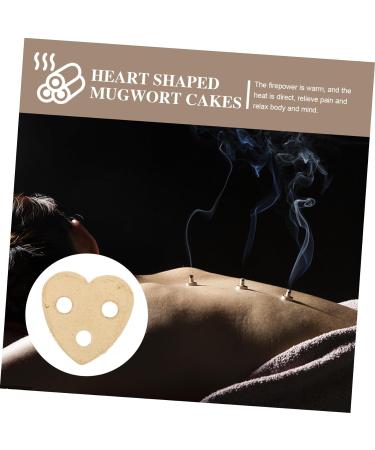 MAGICLULU 20 Pcs Cake Pads Blocks Stickers Acupuncture Products Rotating Baby Bottle Brush Heart Shaped Cakes Heat Cake Dropshipping Moxa Wormwood Cake - Buy Online on GoSupps.com