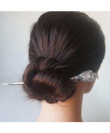 Wicca Hair Stick Hair Pins - Vintage Halloween Lady Hair Decoration Jewelry - Buy Online on GoSupps.com