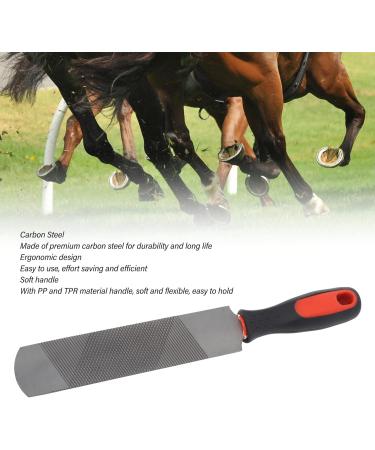 HEEPDD 8-Inch Hoof Scale & Double-Sided Horseshoe Files Carbon Steel Farrier Tools for Horses - Buy Online on GoSupps.com
