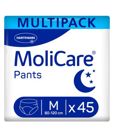 MoliCare Pants Night: Incontinence pants for moderate urinary incontinence size M (80-120) 3x15 pieces Night M 45 pieces