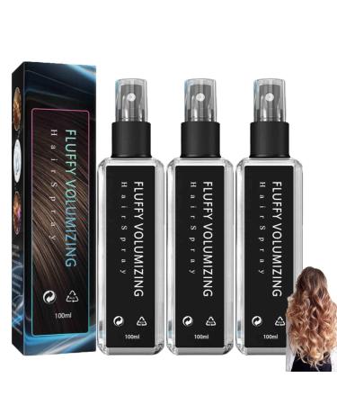 Analoguey Hair Protein Hair Thickener Natural Plant Based Hair Thicken Spray Natural Plant Protein Hair Thickening Spray Fluffy Volumizing Lift Hair Spray (3pcs)