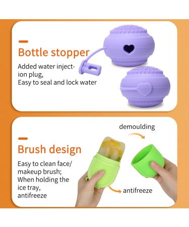 Face Ice Roller - Roseflower Ice Roller for Eyes | Reduces Pores & Repairs Skin | Best for Sunburn Relief - Buy Online on GoSupps.com