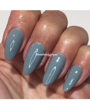 Bluesky Pastel 09 PA09 Light Grey Nail Gel Polish UV LED Soak Off 10ml PLUS 2 Luvlinail Shine Wipes - Buy Online on GoSupps.com