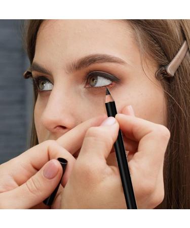 Eye Pencil Sharpenable Doublesided Makeup Eye Pencil Waterproof Cosmetics Tools For Daily Use In Various Environments Such As Home School Travel And For Business Travel Black - Buy Online on GoSupps.com
