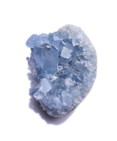 Natural Crystal Rough Natural Blue Celestite Crystals Kyanite Crystal Cluster Crystal Clusters Irregular Raw Specimen Stones for Crystal Divination Home Decoration 100g (Size : 100g)