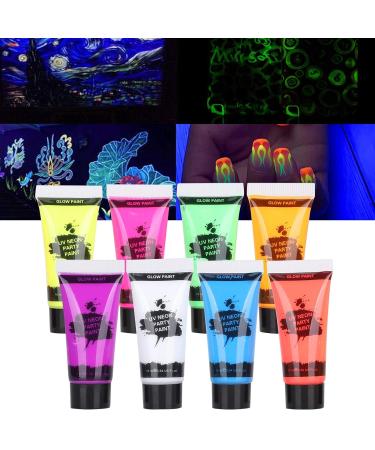 Buy Tyenaza Blacklight Body Paint Set - Fluorescent UV Neon Face & Body Makeup for Parties & Festivals - Buy Online on GoSupps.com