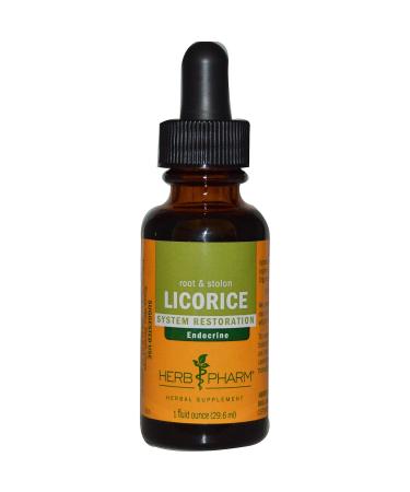 Herb Pharm Dropper Licorice -- 1 fl oz