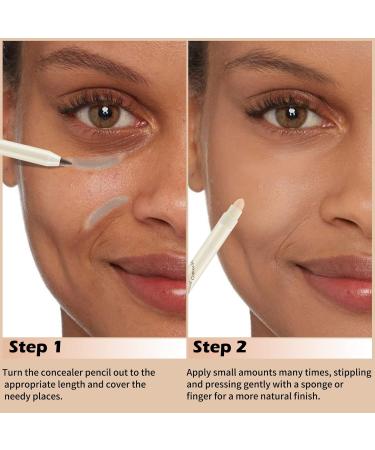 Boobeen Concealer Pencil Contour Highlighter Stick - Waterproof Full Coverage Matte Formula - 03 - Buy Online on GoSupps.com