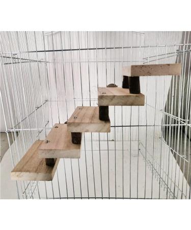 NganSuRong Wooden Hamster Parrot Bird Cage Toy | 5-Layer Climbing Swing & Training Tool - Buy Online on GoSupps.com