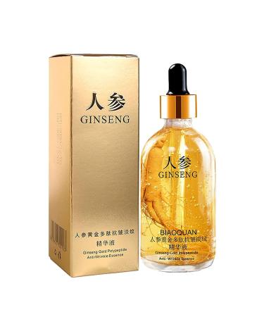 2023 Ginseng Polypeptide Anti-Ageing Essence  Ginseng Serum  One Ginseng Per Bottle  Ginseng Gold Polypeptide Anti-Ageing Essence  Ginseng Gold Polypeptide Anti-Wrinkle Essence (clear 1P)