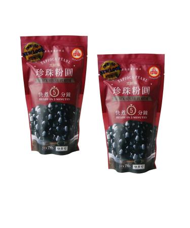 WuFuYuan - Tapioca Pearl Black 8.8 Oz  250 G (Pack of 2) - Buy Online on GoSupps.com