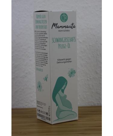 Mammacita Strain Strips Oil 125ml - Vegan Pregnancy Stretch Mark & Scar Treatment Body Massage Oil for Belly Legs & Chest - Buy Online on GoSupps.com