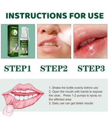 Ulcer Breath Sprays Mouth Ulcers Treatment Spray Ulcer Treatment Canker Sore Treatment Canker Relief Spray Herbal Mouth Spray Ulcer Pain Relief Spray Breath Spray for Bad Breath Mouth Freshener Spray - Buy Online on GoSupps.com