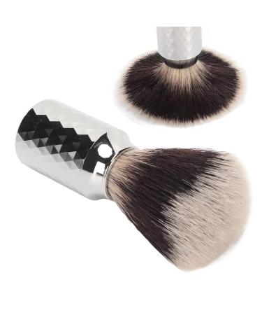 Nylon Beard Foam Brush with Alloy Handle - Portable Dirt Removal Brush for Salon & Travel - Buy Online on GoSupps.com