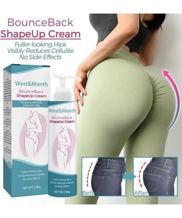 Bouncy Reshaping Cream - Bigger Butt Cream - Deeply Moisturizing Buttock Cream for Firming and Plump Shaping Butt Cream - Buy Online on GoSupps.com