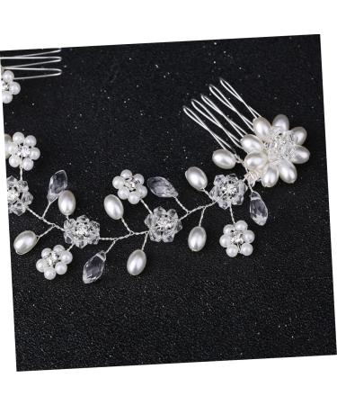 FRCOLOR Bridal Comb Pearl Hair Clip Side Hair Comb Hair Accessories for Women Bridal Hair Clip Hair Clips for Women Headwear for Women Hair Combs Tiara Wedding Hair Pin - Buy Online on GoSupps.com