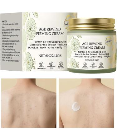 Skin firming cream 60 g firming moisturizer against skin sagging moisturizing care for arms legs abdomen after showering day and night - Buy Online on GoSupps.com