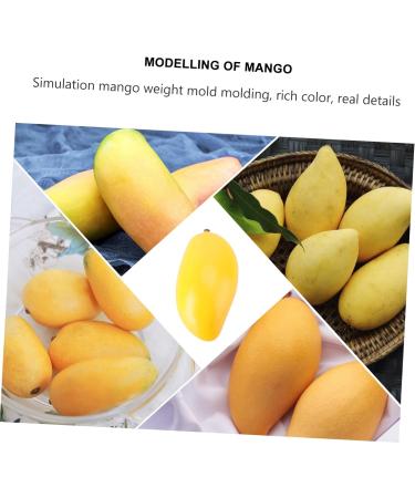 ABOOFAN 9 Pcs Fruit Photography Props Models Fruit Toys Fruit Model Decor for Kitchen Creative Toys Creative Playthings Simulated Fruit Mango Decorations - Buy Online on GoSupps.com