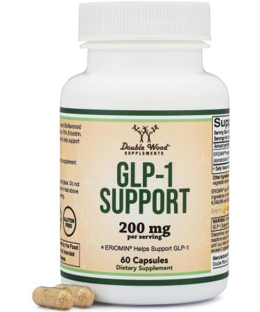 GLP-1 Supplement - Clinically Studied Bioflavonoid Extract to Help Support Natural GLP 1 Levels and Promote Gut Health (200mg 30 Servings) Std to 70% Eriocitrin and 5% Hesperidin by Double Wood
