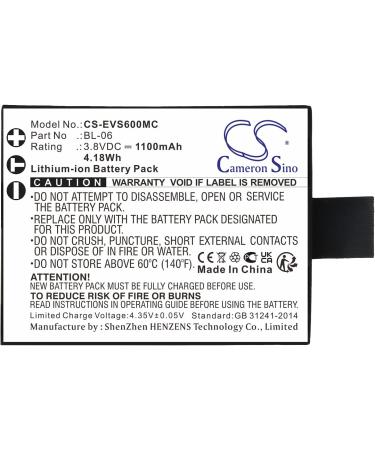 3.8V High-Performance Replacement Battery for S1c S6 S5 S3 S2 | BL-06 1100mAh | International Shipping - Buy Online on GoSupps.com