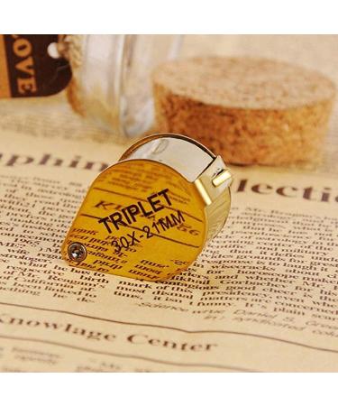 Magnifying Glass 30 Times Folding Geological Wenwan Magnifying Glass for Reading Crafts Repair Magnifier Silver Lofty Ambition - Buy Online on GoSupps.com